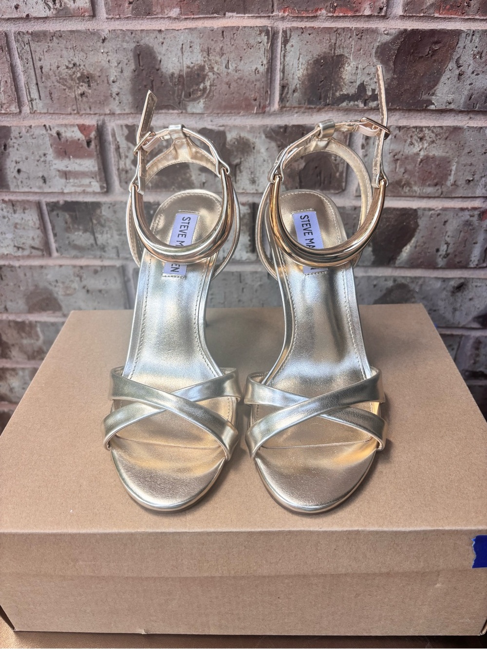 Gold heels